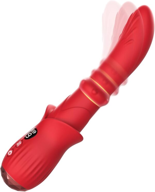 Tracy's Dog Powerful G Spot Vibrator, LED Display Adult Toy Dildo