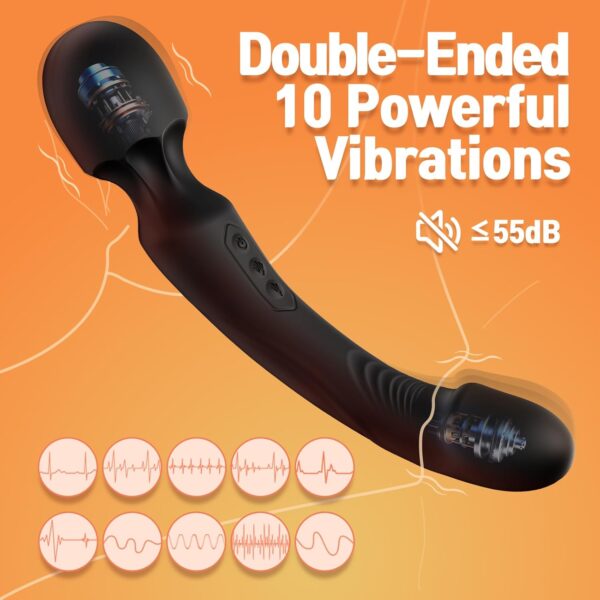 Dildo G Spot Vibrator Wand Womens Sex Toys - Image 3